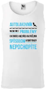 Pánske tielko Musím riešiť problémy - autolakovník