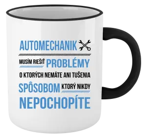 Hrnček Musím riešiť problémy - automechanik