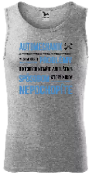 Pánske tielko Musím riešiť problémy - automechanik