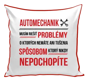 Vankúš Musím riešiť problémy - automechanik