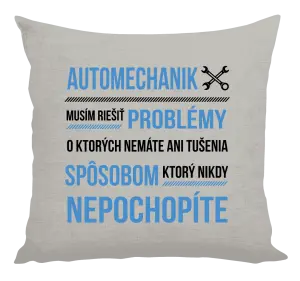 Vankúš Musím riešiť problémy - automechanik