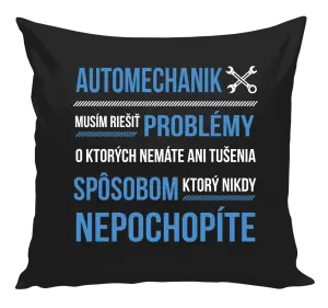 Vankúš Musím riešiť problémy - automechanik