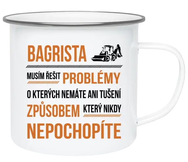 Plecháčik Musím riešiť problémy - bagrista