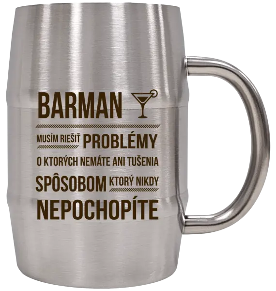 Nerezový chladicí půllitr 