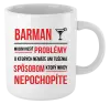 Hrnček Musím riešiť problémy - barman
