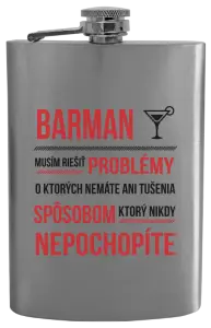 Ploskačka Musím riešiť problémy - barman