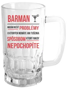 Polliter Musím riešiť problémy - barman