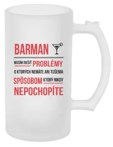 Polliter Musím riešiť problémy - barman