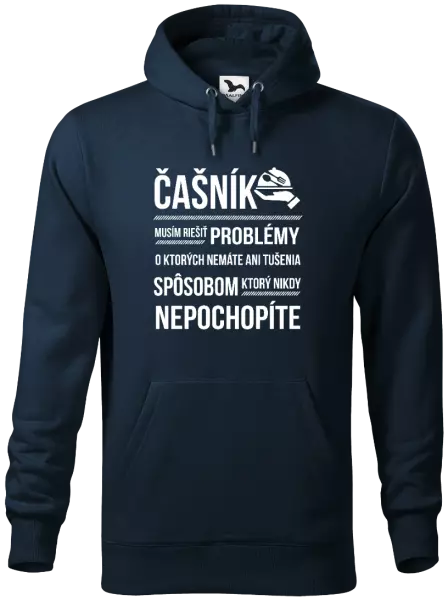 Pánska mikina Musím riešiť problémy - čašník