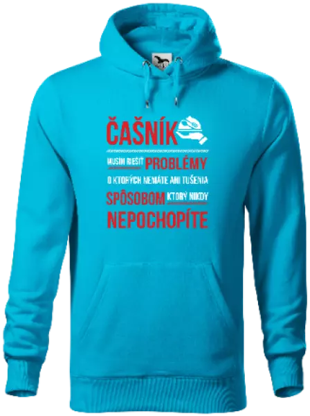Pánska mikina Musím riešiť problémy - čašník