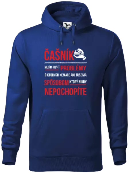 Pánska mikina Musím riešiť problémy - čašník