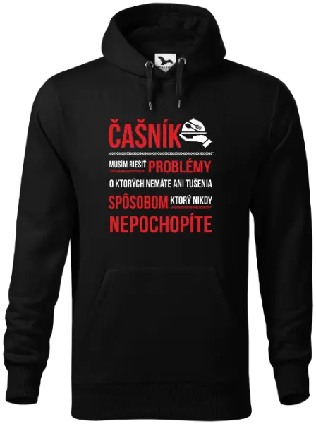 Pánska mikina Musím riešiť problémy - čašník