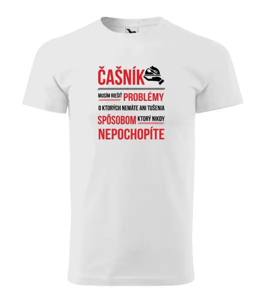 Pánske tričko Musím riešiť problémy - čašník