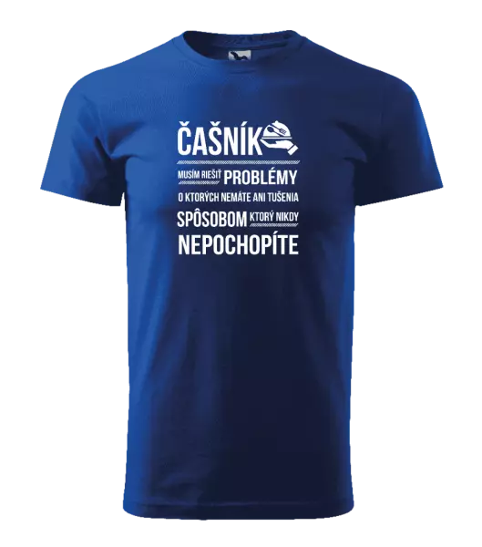 Pánske tričko Musím riešiť problémy - čašník