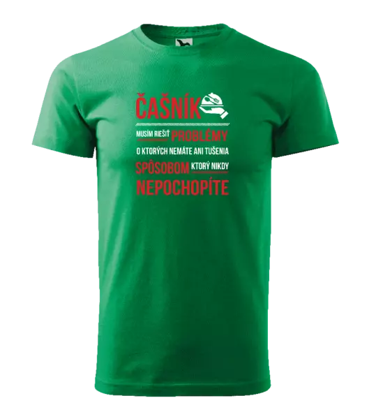 Pánske tričko Musím riešiť problémy - čašník