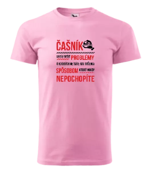 Pánske tričko Musím riešiť problémy - čašník