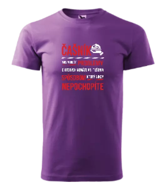 Pánske tričko Musím riešiť problémy - čašník