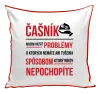Vankúš Musím riešiť problémy - čašník