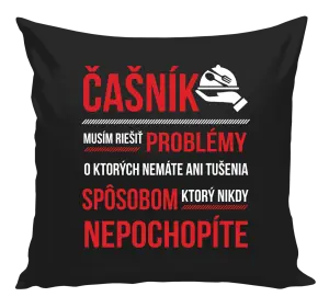 Vankúš Musím riešiť problémy - čašník