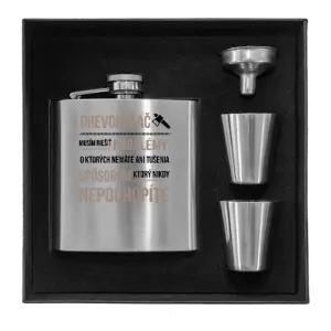 Ploskačka v krabičke Musím riešiť problémy - drevorubač