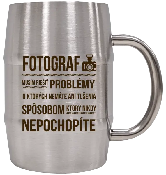 Nerezový chladicí půllitr