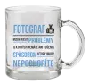 Hrnček Musím riešiť problémy - fotograf