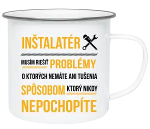 Plecháčik Musím riešiť problémy - inštalatér
