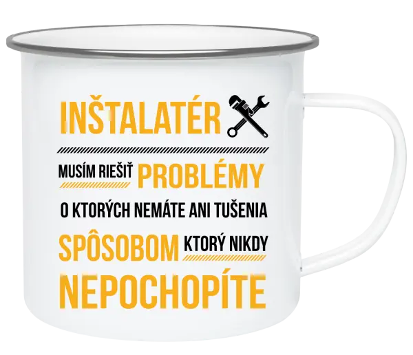 Plecháčik Musím riešiť problémy - inštalatér