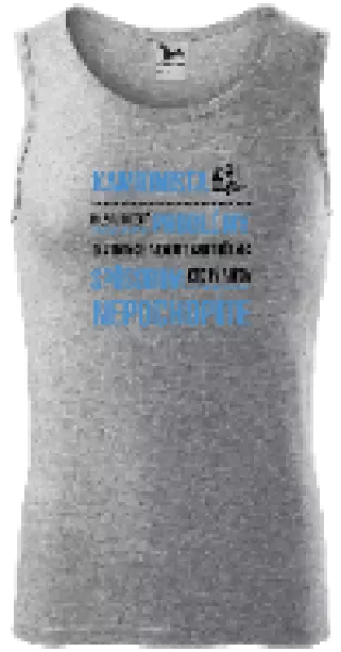 Pánske tielko Musím riešiť problémy - kamionista