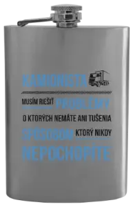 Ploskačka Musím riešiť problémy - kamionista