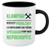Hrnček  Musím riešiť problémy- klampiar