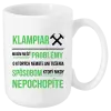 Hrnček Musím riešiť problémy- klampiar