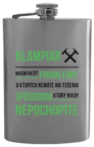 Ploskačka Musím riešiť problémy- klampiar