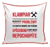 Vankúš Musím riešiť problémy- klampiar