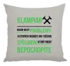 Vankúš Musím riešiť problémy- klampiar