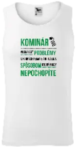 Pánske tielko Musím riešiť problémy - kominár