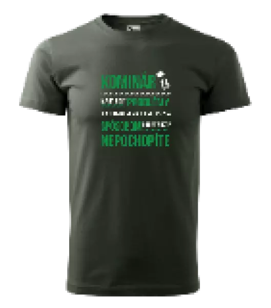 Pánske tričko Musím riešiť problémy - kominár