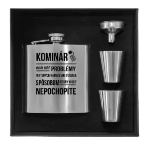 Ploskačka v krabičke Musím riešiť problémy - kominár