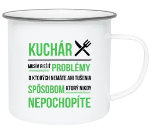 Plecháčik Musím riešiť problémy - kuchár