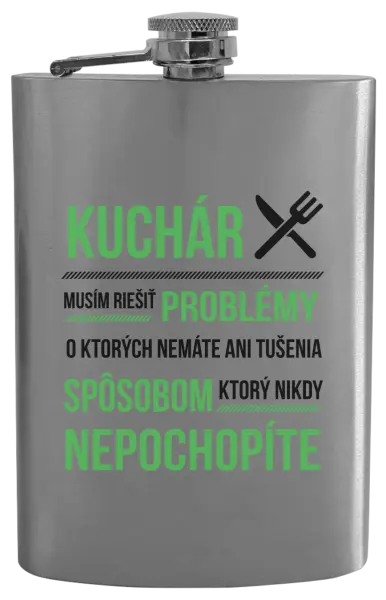 Ploskačka Musím riešiť problémy - kuchár