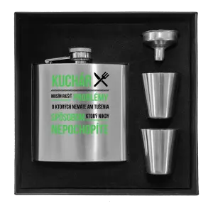 Ploskačka v krabičke Musím riešiť problémy - kuchár