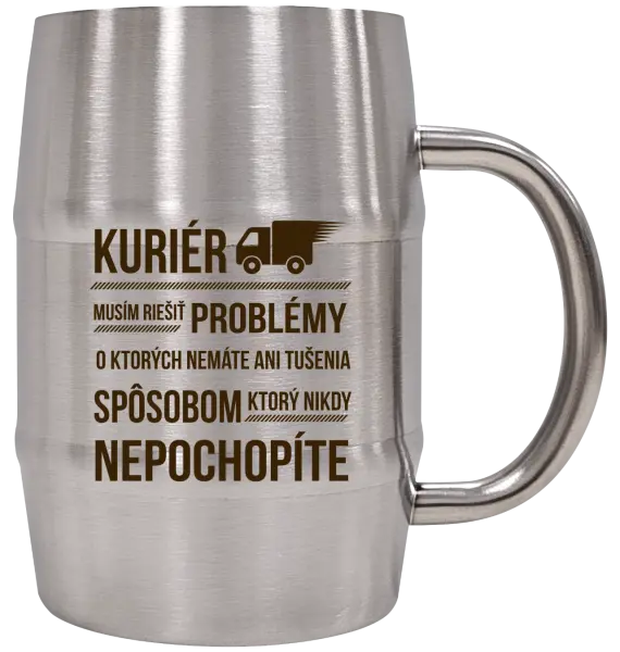 Nerezový chladicí půllitr 