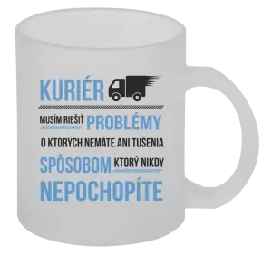 Hrnček Musím riešiť problémy - kuriér 