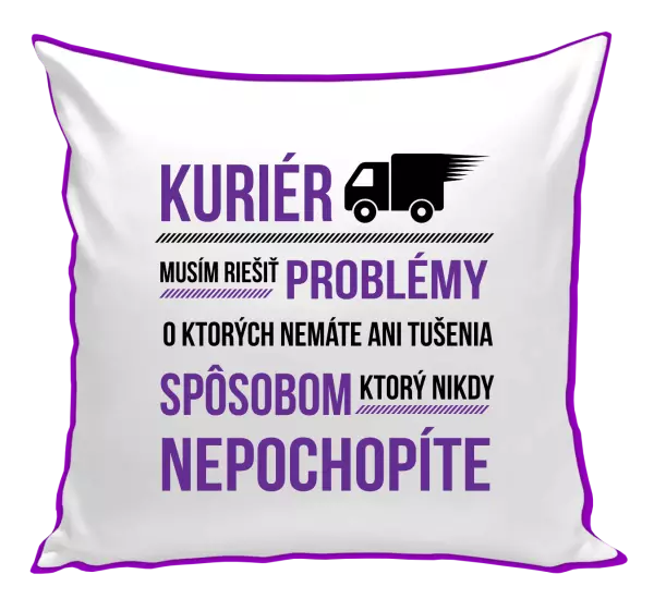 Vankúš Musím riešiť problémy - kuriér 