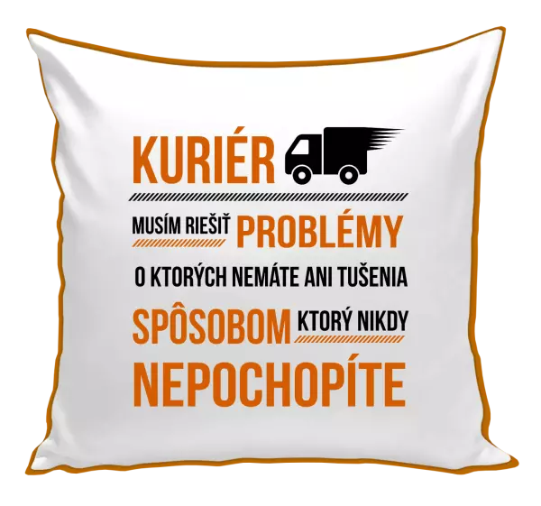 Vankúš Musím riešiť problémy - kuriér 