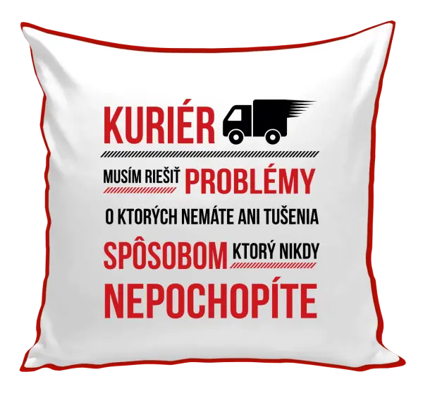 Vankúš Musím riešiť problémy - kuriér 