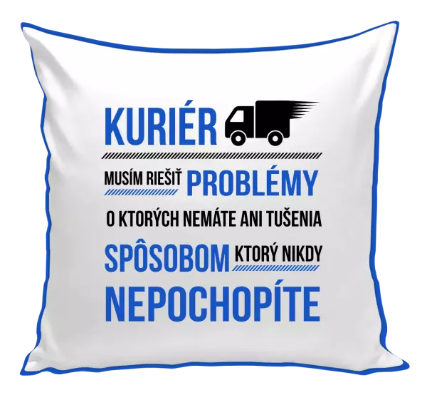 Vankúš Musím riešiť problémy - kuriér 