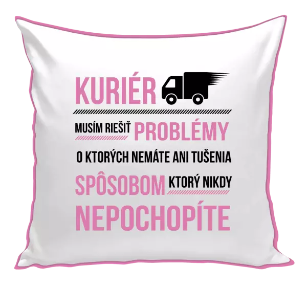 Vankúš Musím riešiť problémy - kuriér 