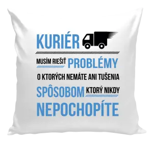 Vankúš Musím riešiť problémy - kuriér 