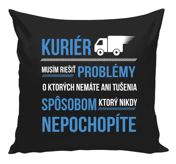 Vankúš Musím riešiť problémy - kuriér 
